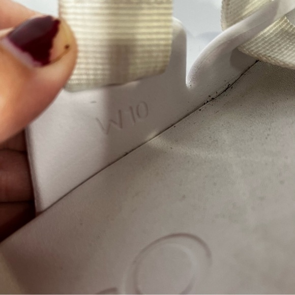 Chaco chillos slides sandals all white size 10 - Picture 6 of 8